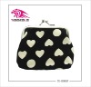 Fashion Europe lovely heart lady coin purse made of pu