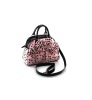 Fashion Handbag in Chiffon with Decorated Flowers in Front