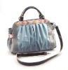 Fashion Handbag with Touches of Country Look Flowery Pattern