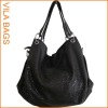 Fashion Handbag with sequins black