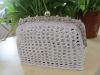 Fashion Handmade Woven Aluminum Lady Handbag