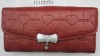 Fashion Heart Pattern Ladies Leather Wallet