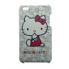 Fashion Kitty Leather Case for iPod Touch 4 4th 4G