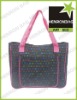 Fashion Kitty printing Polyester shopping bag