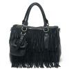 Fashion Lady balckTassel Bag