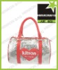 Fashion Lady's PU sequin tote bag