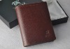 ^^Fashion Leather Brown Men's Wallet Anti-bacteria^^