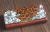 Fashion Leopard Skin Fur Wallet