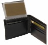 Fashion Men's Genuine Leather Wallet Bi-Fold