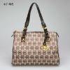 Fashion Michael Kors Grayson Monogram Satchel handbags designer MK logo jacquard bags