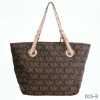 Fashion Michael Kors Logo-Print Signature Tote handbags ladies PVC leather MK bags
