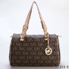 Fashion Michael Kors Medium Grayson Monogram Satchel handbags ladies PVC leather MK bags