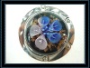 Fashion Murano Glass Two Color Flower Bag Hook