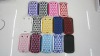 Fashion PC+silicone mobile phone case for blackberry 9900 case