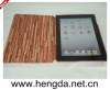 Fashion PC wooden floor design cover for ipad