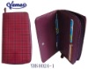 Fashion PU Checked fold wallet