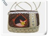 Fashion PU birds shoulder bag/messenger bags