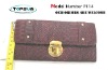 Fashion PU leather designer clutch