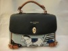 Fashion PU satchel ladies handbags/purse/bags,9045