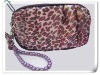 Fashion Pearl chain Leopard  Toilet bag/ cloth Coin Purse