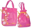 Fashion Promotional Gift Bag with Drawstring & Carry Handles