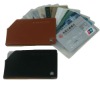 Fashion Promotional Leather Credit Card Holder