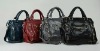 Fashion Rivet PU ladies handbags/purse/bags,9020