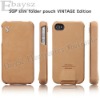 Fashion SGP Leather Case Vintage Edition Series Brown For iPhone 4 4G IP-172