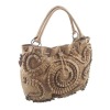 Fashion Satchel Handbag with Ruffles for Ladies