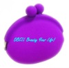 Fashion Silicone Coin Bag Silicone Material