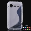 Fashion Streamline TPU Case for HTC incredible s/ S710E/G11 back cover
