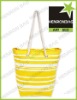 Fashion Striped Leisure Carry Mini Shopping Tote Bag