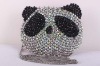 Fashion Women Panda shape beaded bling Bag handbags Purses,Panda002