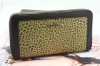 Fashion Women's Leather Wallet with zipper,DFA-05