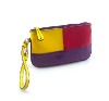 Fashion Wristlet in Multi-colour Patent Blocks