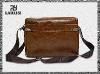 Fashion and durable men's leather shoulder long strap bag