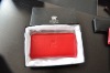 Fashion  antibacterial high-quality top grade genuine leather gift box with travel women wallet