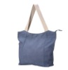 Fashion baby blue canvas bag