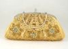 Fashion bead evening bag newest design/clutch evening bag