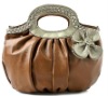 Fashion big flower handbags 2012