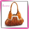 Fashion black PU ladies evening handbags