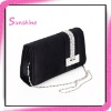 Fashion black ladies evening clutch bags