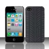 Fashion black silicon case for iphone 4G
