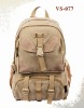 Fashion canvas backpack