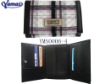 Fashion checked brand wallet