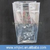 Fashion clear pvc foldable cooler bag with customized printing XYL-I011