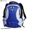 Fashion college sports backpack bag blue