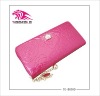 Fashion colourfil lady wallet made of high quanlity pu