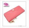 Fashion colourfil lady wallet made of high quanlity pu