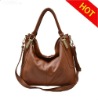 Fashion cow leather lady handbag(with shoulder strap)